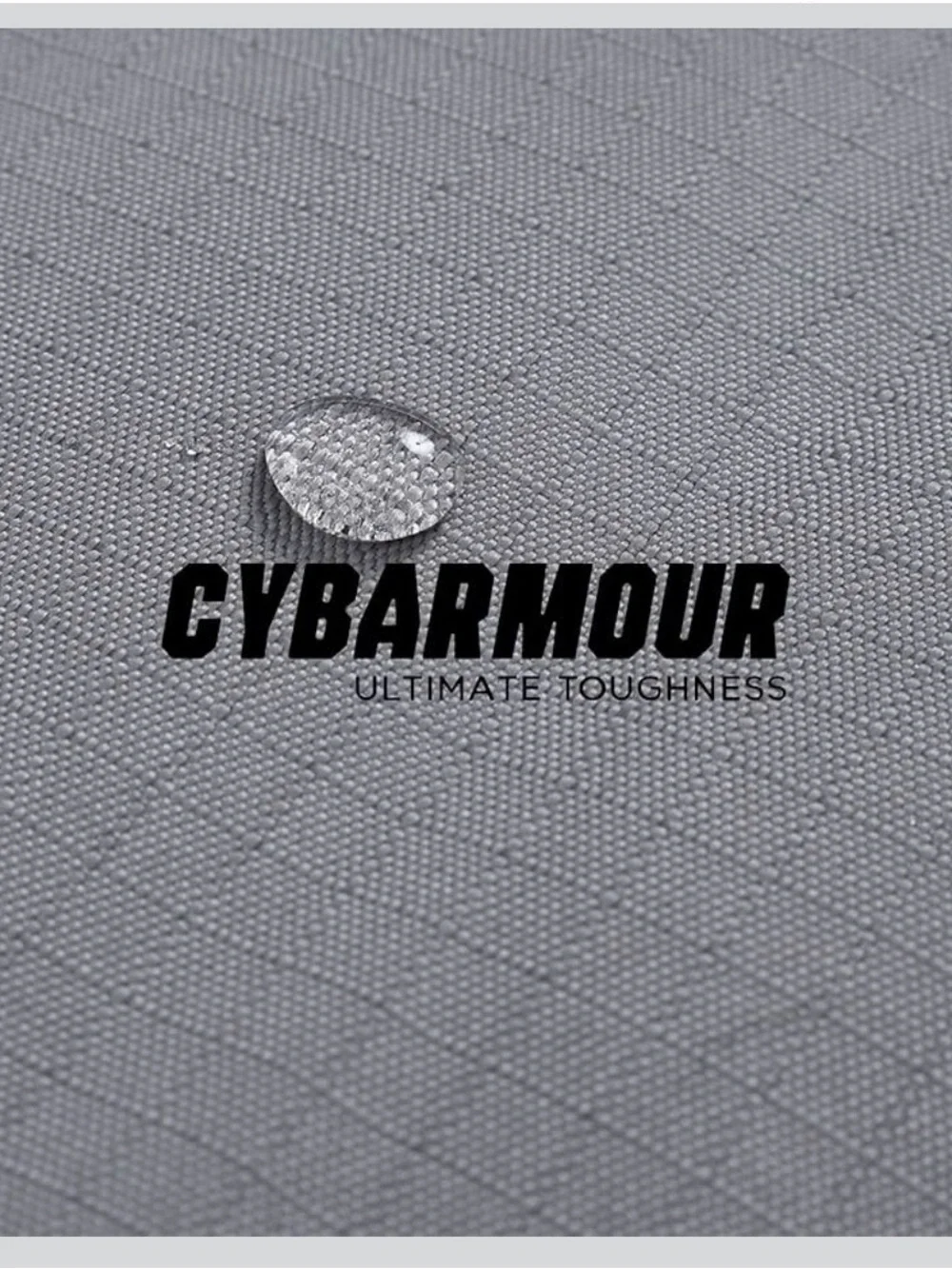 Cybarmour™ Orthopedic Chew Proof Dog Bed - Light Gray “limestone”